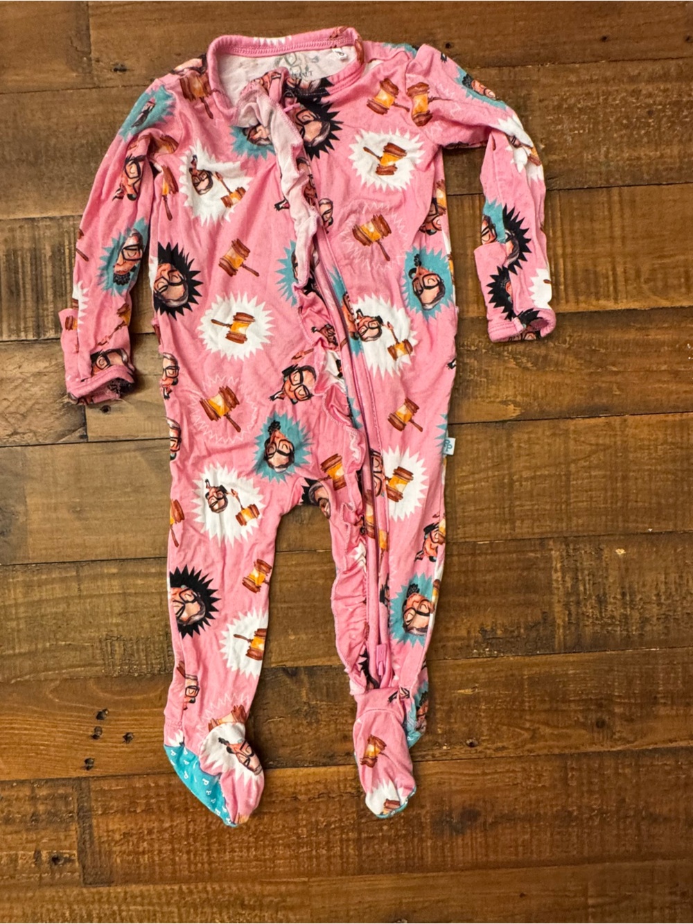 POSH PEANUT Ruth Bader Ginsburg Print Sleeper